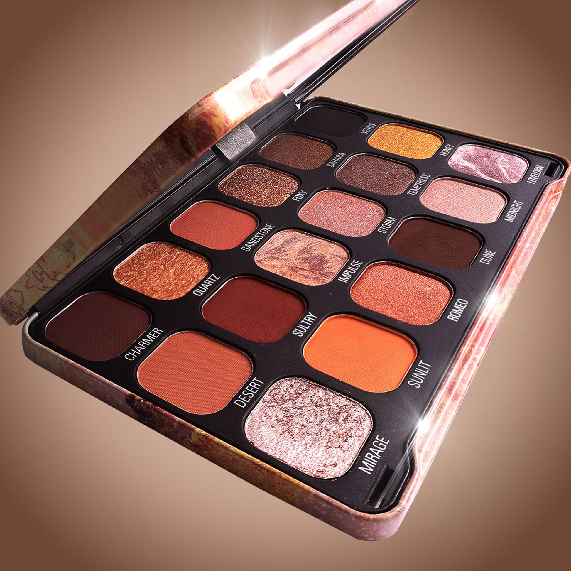 Makeup Revolution Forever Flawless Palette - Bronze Temptation - Distacart