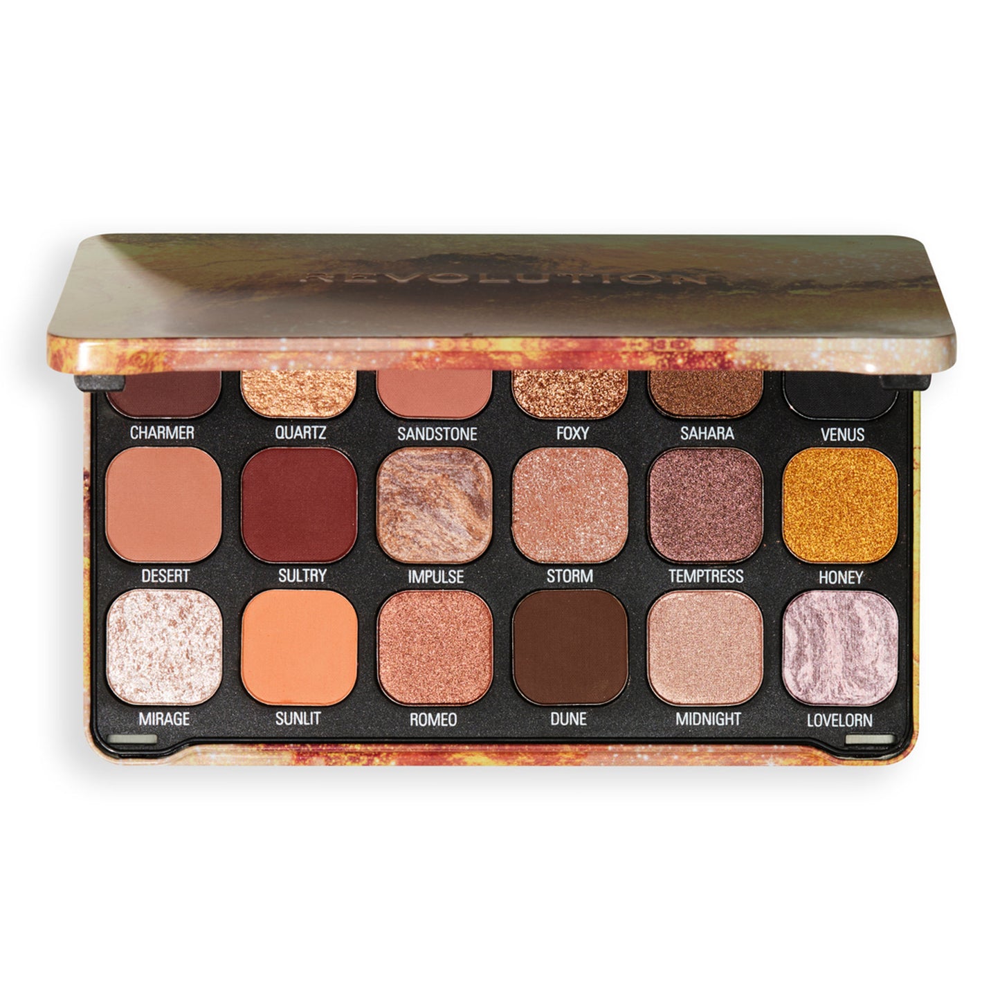 Makeup Revolution Forever Flawless Palette - Bronze Temptation - Distacart