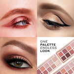Thumbnail for Makeup Revolution Eyeshadow Palette - True Icon Bronze