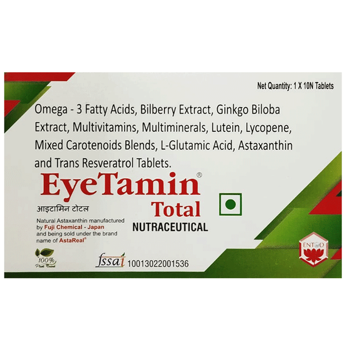 Entod EyeTamin Total Capsules - Dista