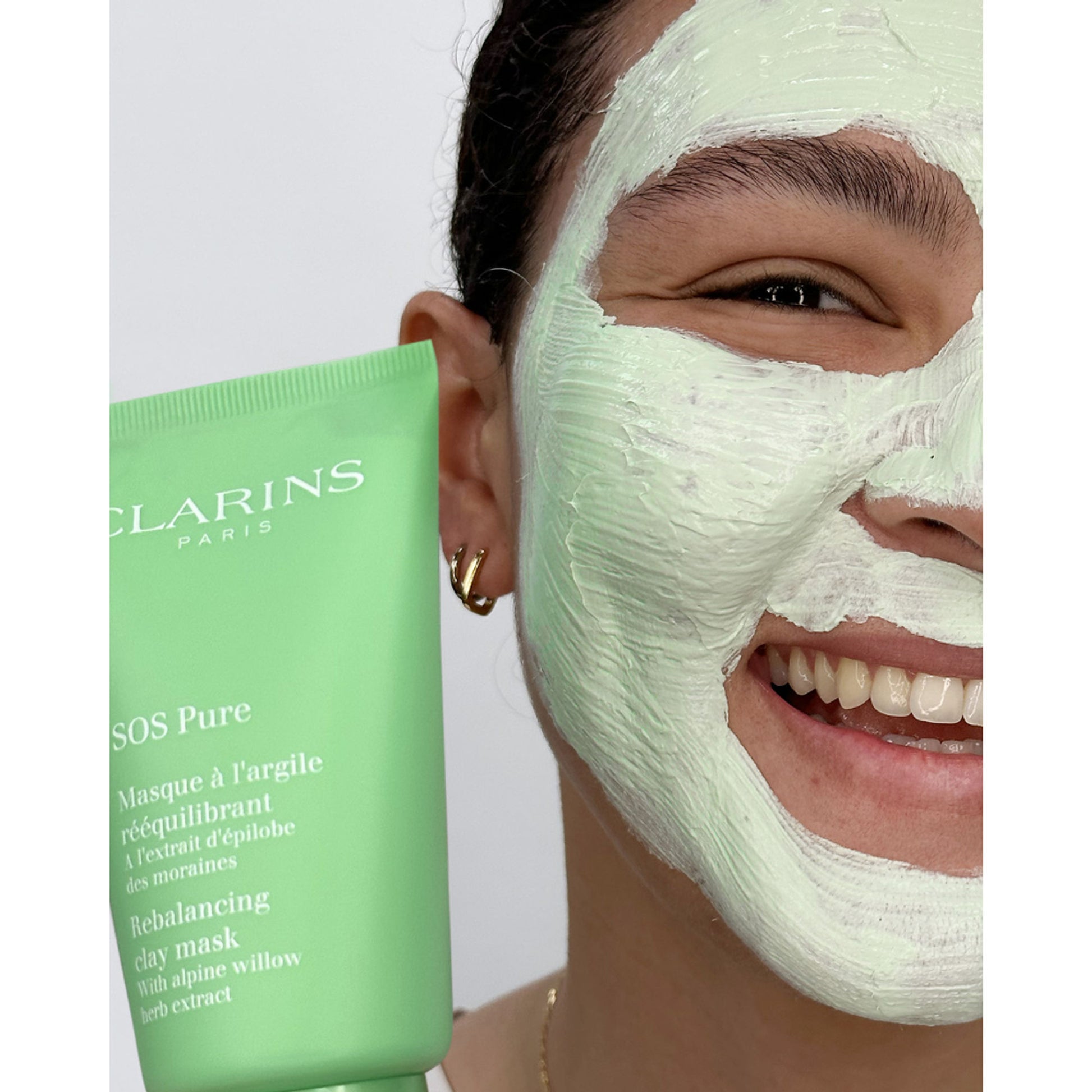 Clarins SOS Pure Rebalancing Clay Mask - Distacart