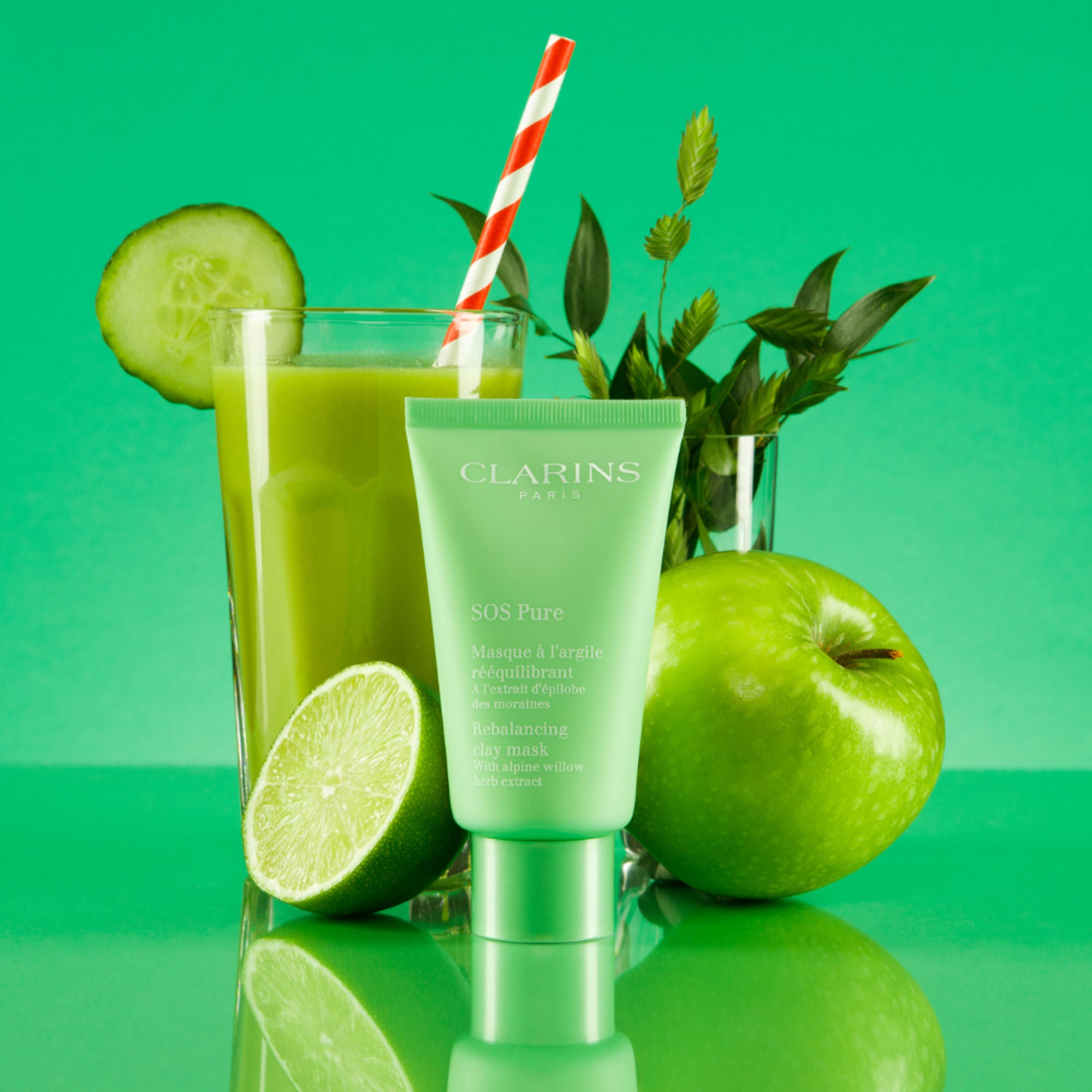 Clarins SOS Pure Rebalancing Clay Mask