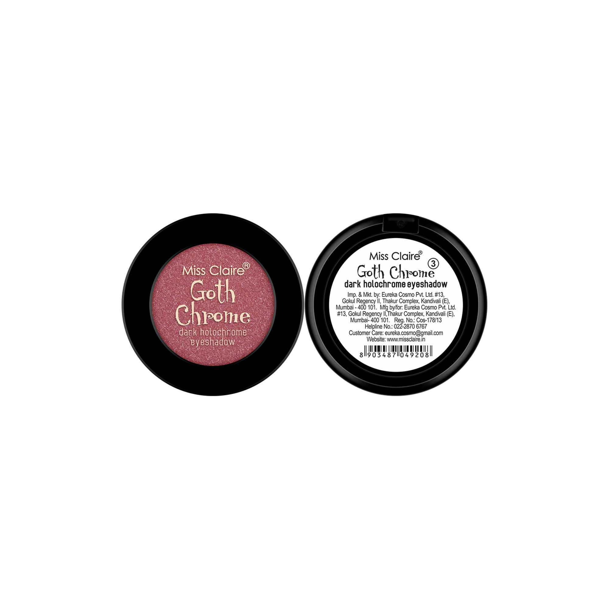 Miss Claire Goth Chrome Eyeshadow - 3
