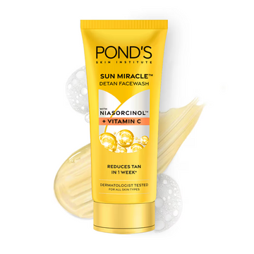 Ponds DeTan Face Wash With Niacinamide & Vitamin C - Dista