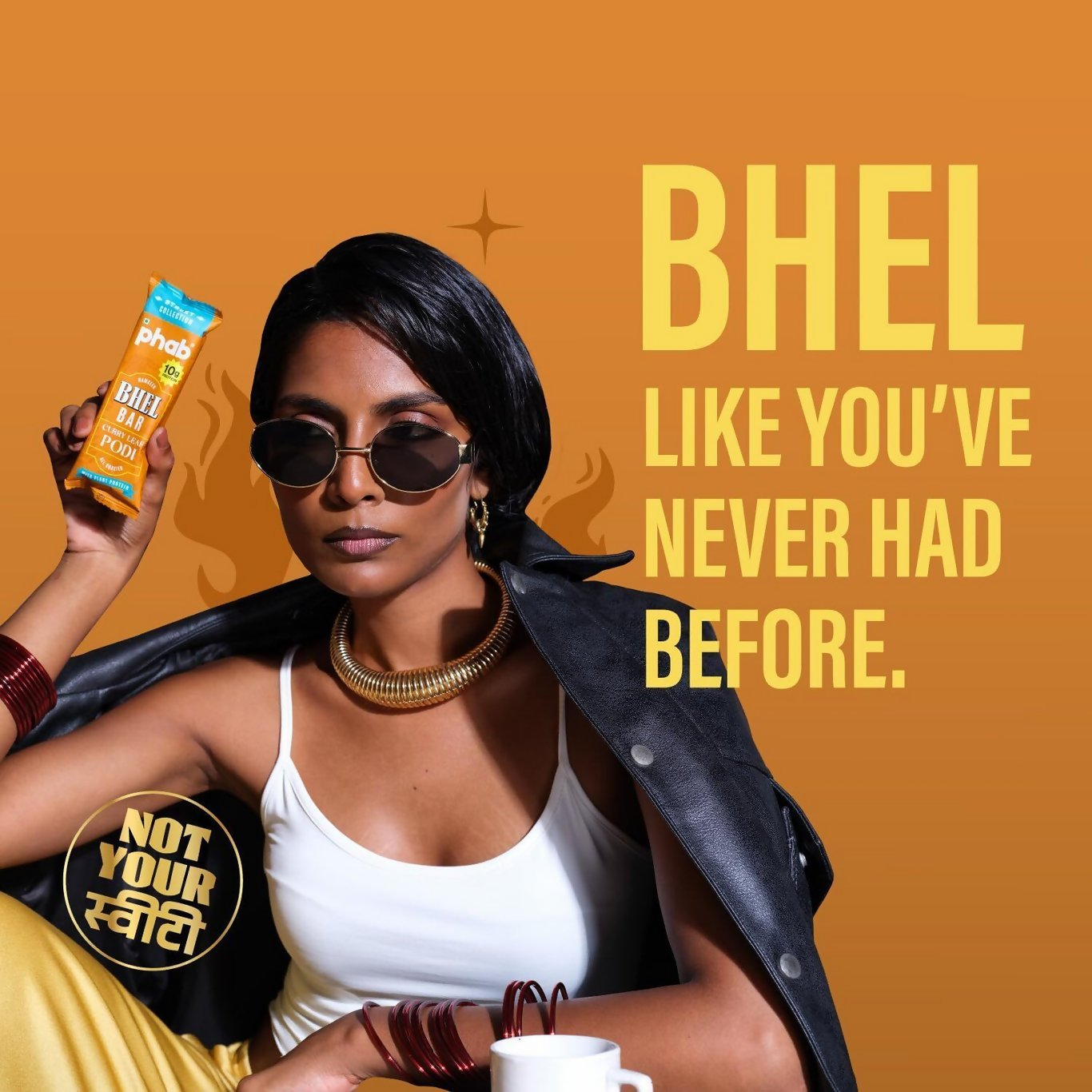 Phab Curry Podi Leaf Protein Bars - Dista