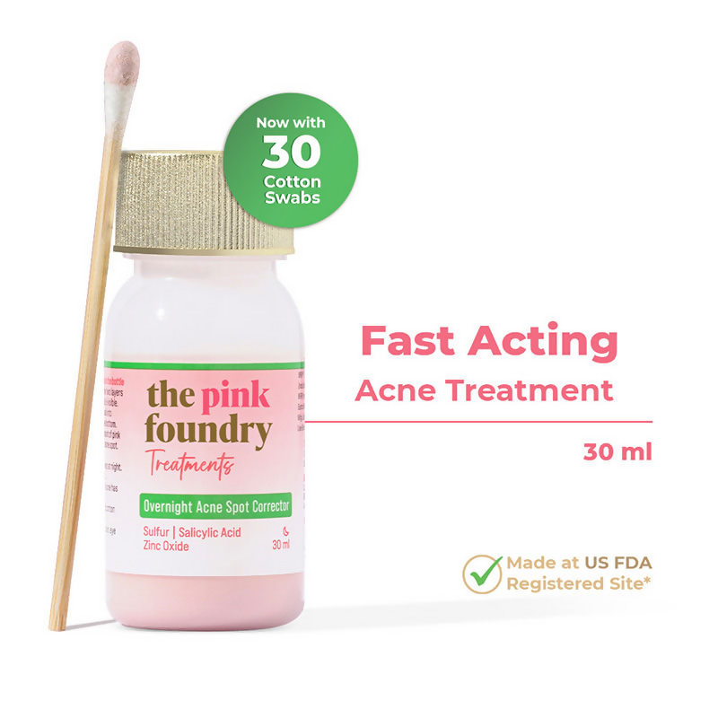 The Pink Foundry Acne Spot Corrector With Salicylic Acid For Active Acne Blackheads & Whiteheads - Distacart