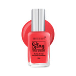 Thumbnail for Swiss Beauty Slay Nail Color With Ultra Shine Formulation - 81 Chilli Red