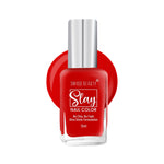 Thumbnail for Swiss Beauty Slay Nail Color With Ultra Shine Formulation - 93 Really Red
