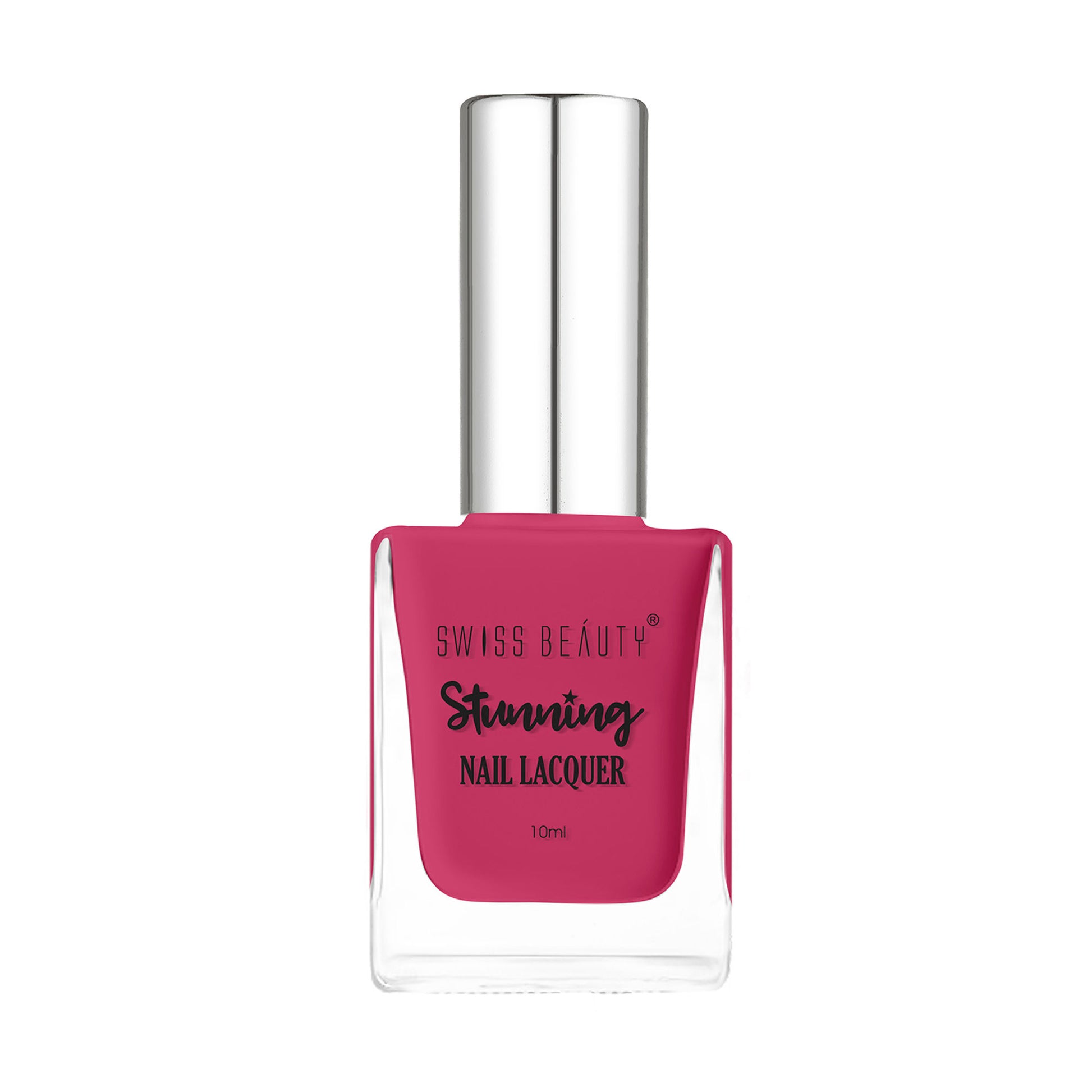 Swiss Beauty Stunning Nail Lacquer - 103 Deep Plum - Distacart