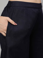 Thumbnail for Aks Striped Regular Pure Cotton Kurta With Salwar - Distacart