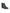 Delize Women Black Solid Mid-Top Chelsea Heeled Boots