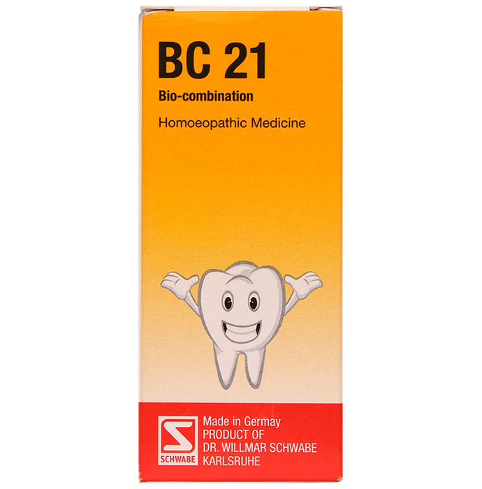 Dr. Willmar Schwabe Germany BC 21 Biocombination Tablet - Distacart