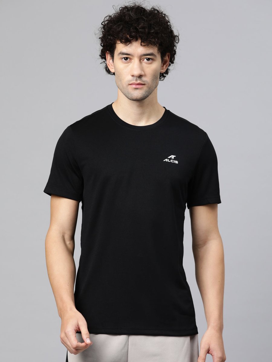 Alcis Men Anti Static Slim Fit T-shirt - Distacart