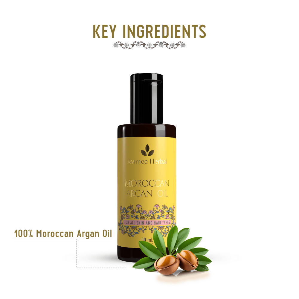 Avimee Herbal Moroccon Argan Oil - Distacart