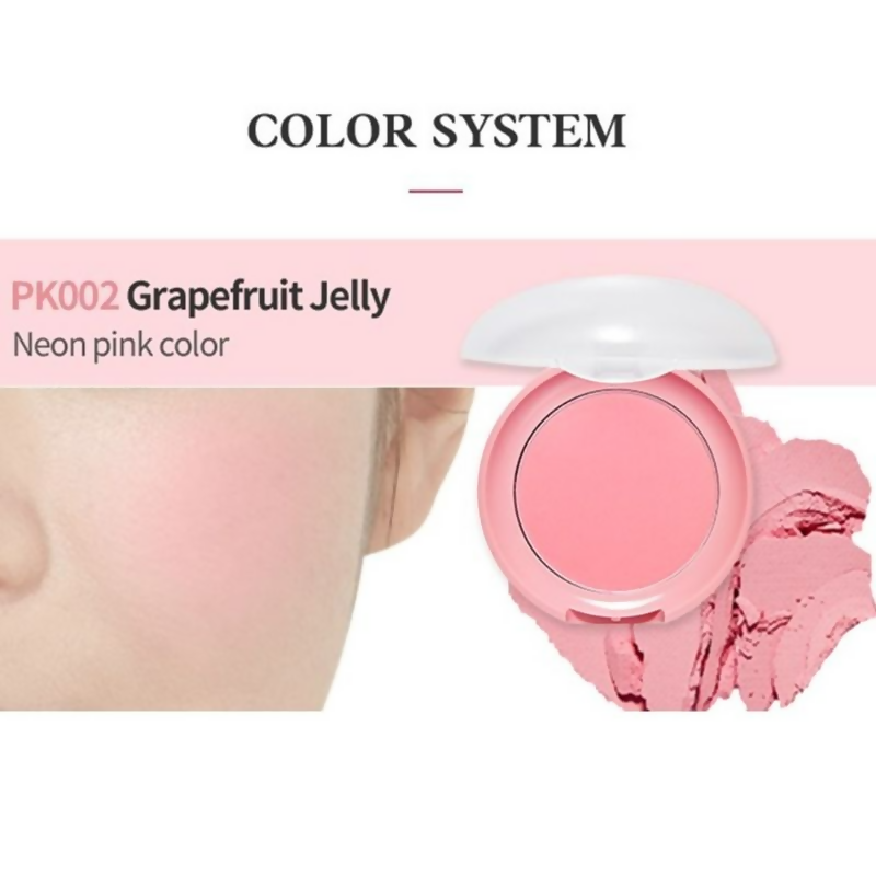 Etude House Lovely Cookie Pressed Powder Blush - Grapefruit - Distacart