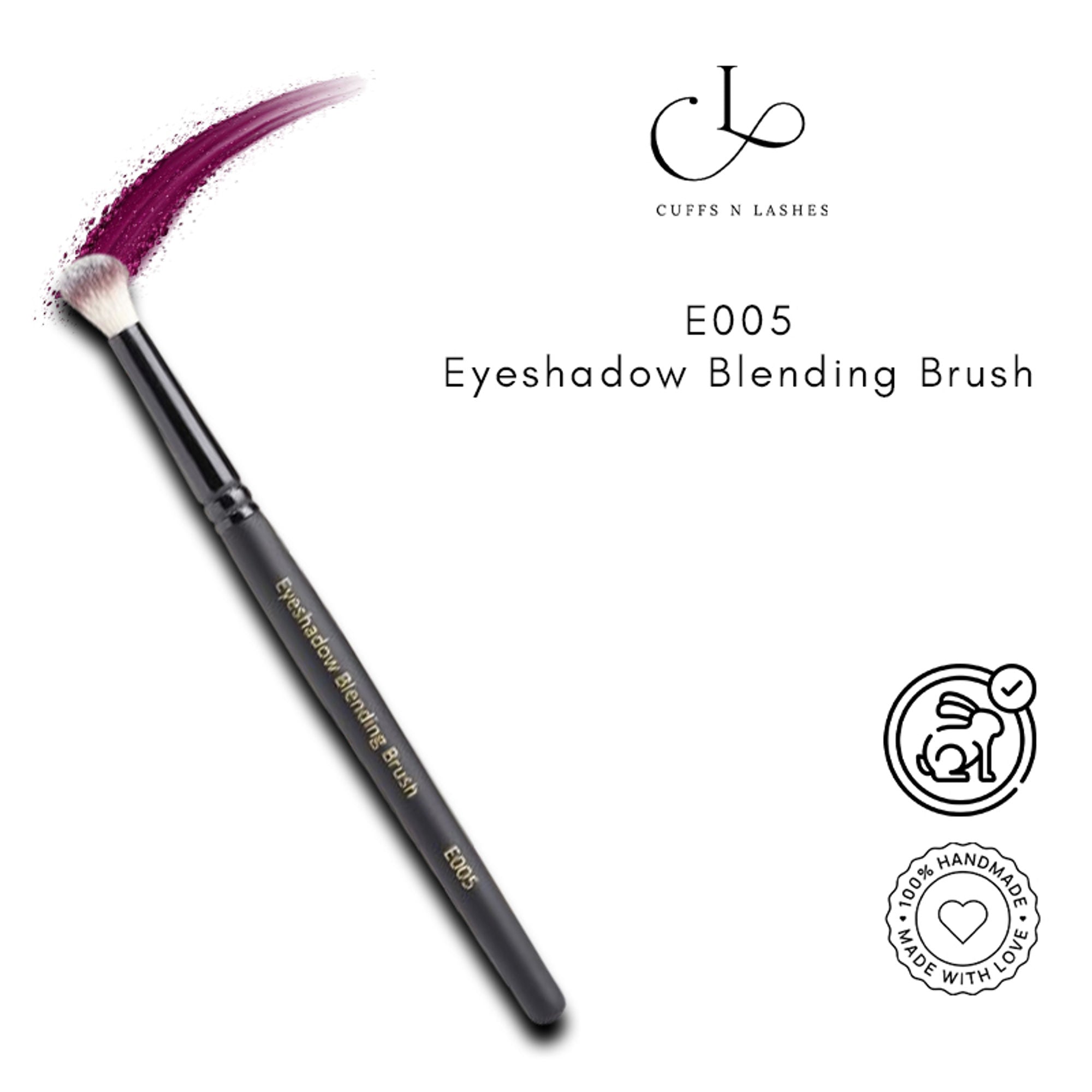 CUFFS N LASHES Eyeshadow Blending Brush - E005