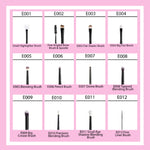 Thumbnail for CUFFS N LASHES Deep Angled Concealer Brush - F011 - Distacart