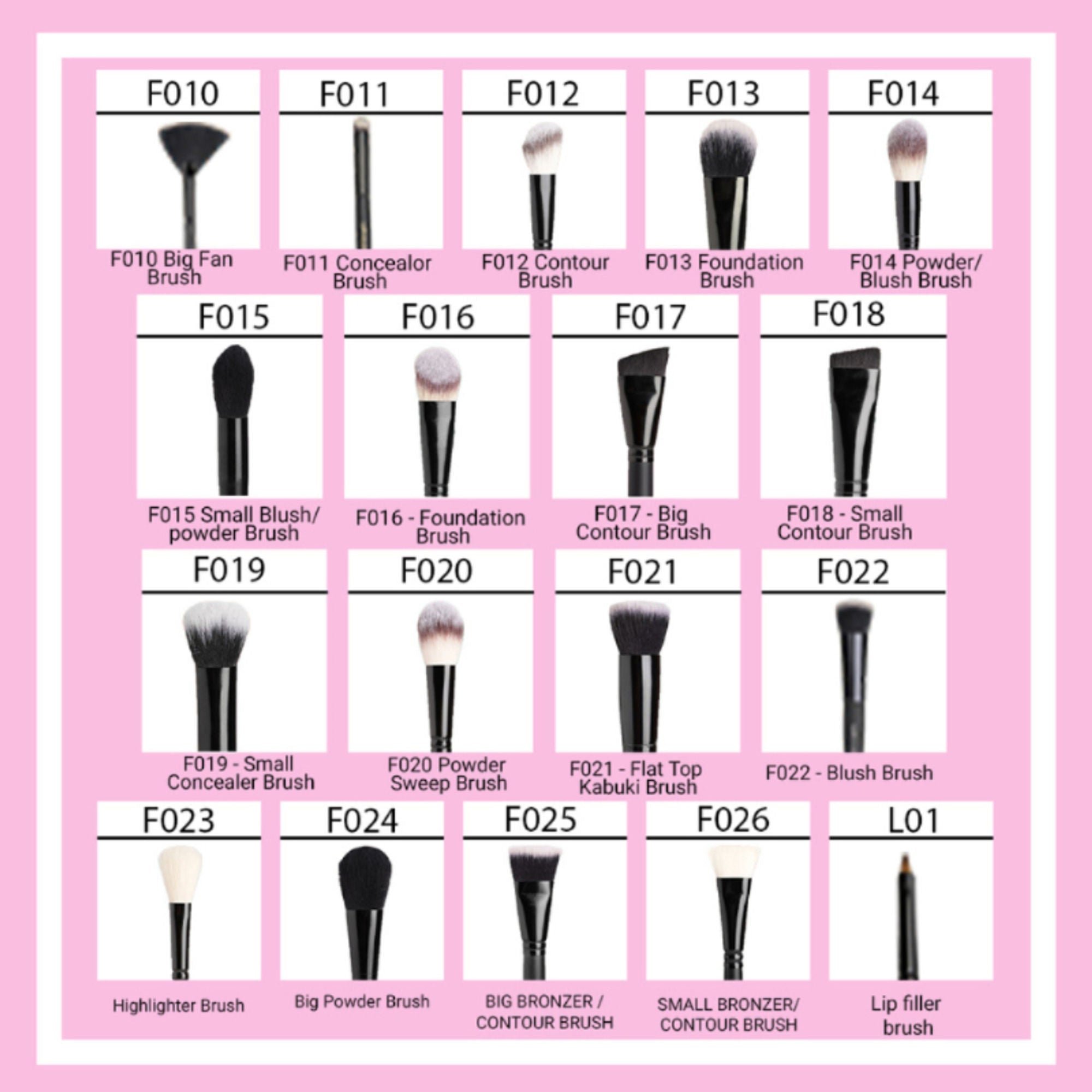 CUFFS N LASHES Deep Angled Concealer Brush - F011 - Distacart
