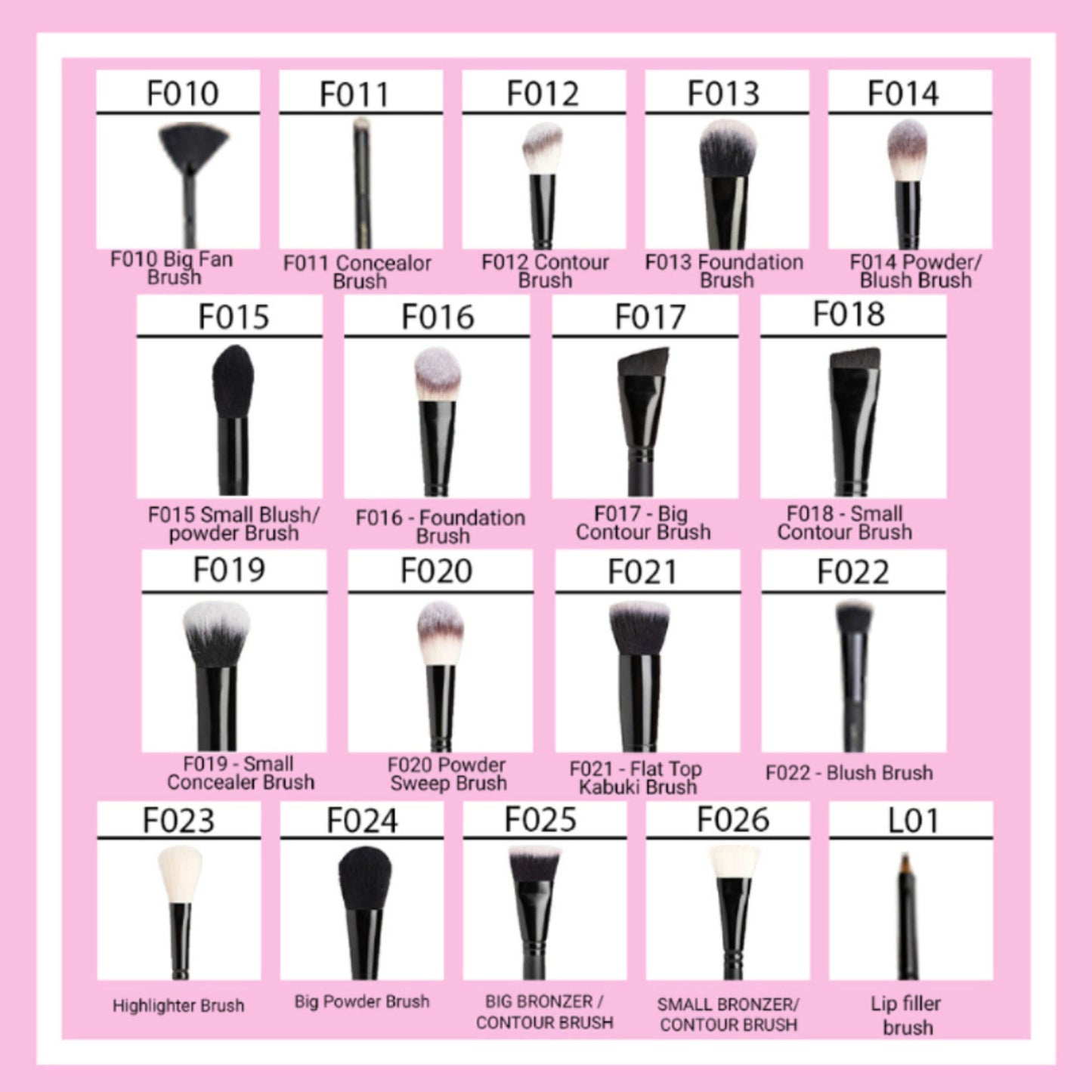 CUFFS N LASHES Deep Angled Concealer Brush - F011 - Distacart