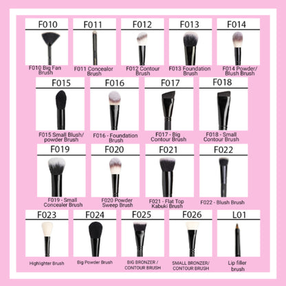 CUFFS N LASHES Deep Angled Concealer Brush - F011 - Distacart