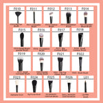 Thumbnail for CUFFS N LASHES Small Concealer Brush - F019 - Distacart