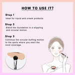 Thumbnail for CUFFS N LASHES Small Concealer Brush - F019 - Distacart