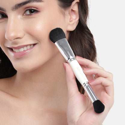 CUFFS N LASHES Concealer & Foundation Dual Brush - 03 - Distacart