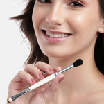 Thumbnail for CUFFS N LASHES Flat Brush & Blending Dual Brush - 04 - Distacart