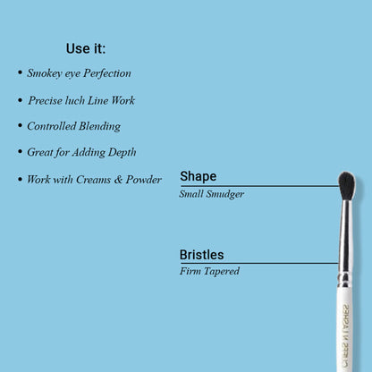 CUFFS N LASHES Small Smudger & Pencil Dual Brush - 05 - Distacart