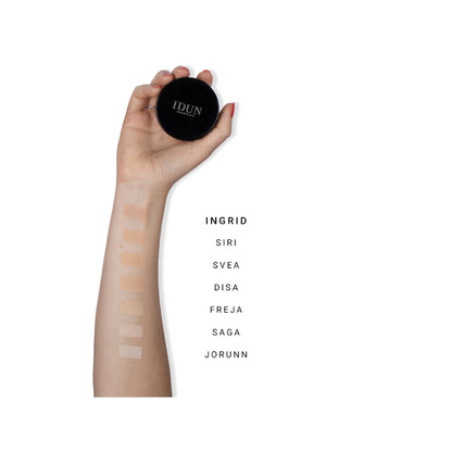 IDUN Minerals Natural Mineral Powder Foundation - Ingrid - Distacart