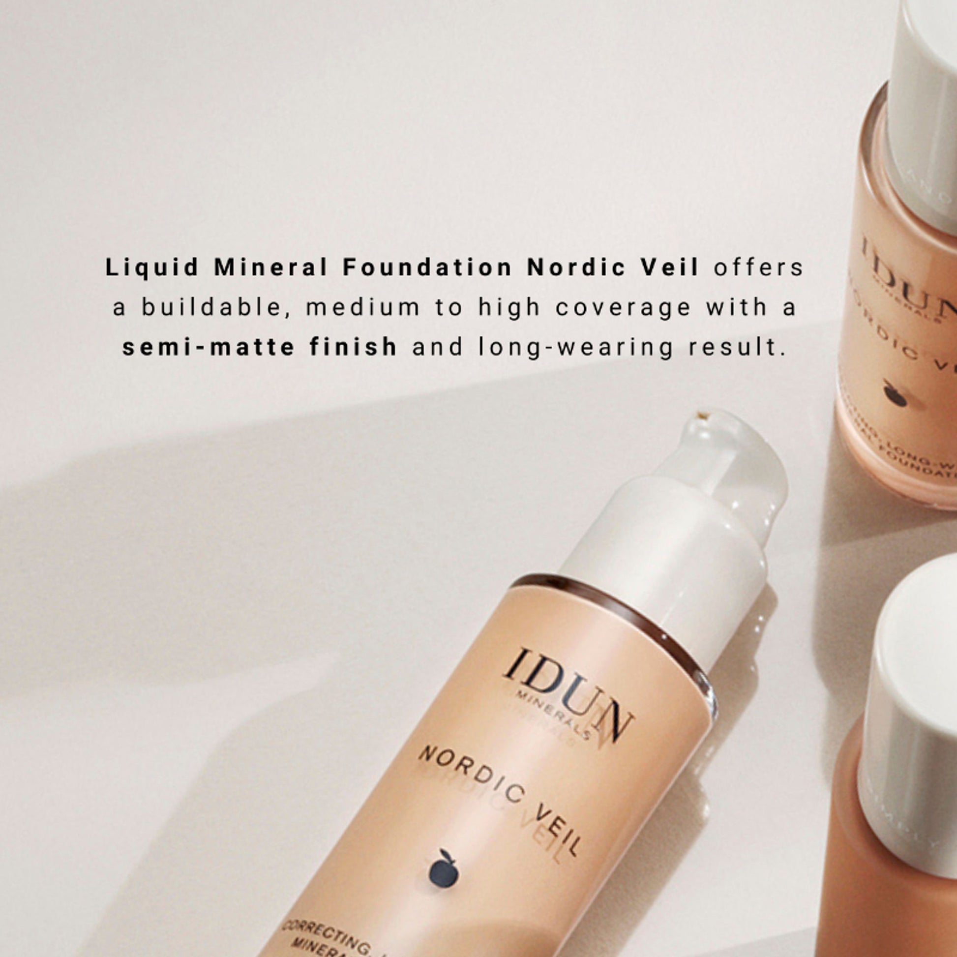 IDUN Minerals Liquid Minerals Foundation Nordic Veil - Ingrid - Distacart