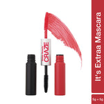Thumbnail for Swiss Beauty Craze It's Extraa Dual Non Flaky Mascara - 1 Red Flag