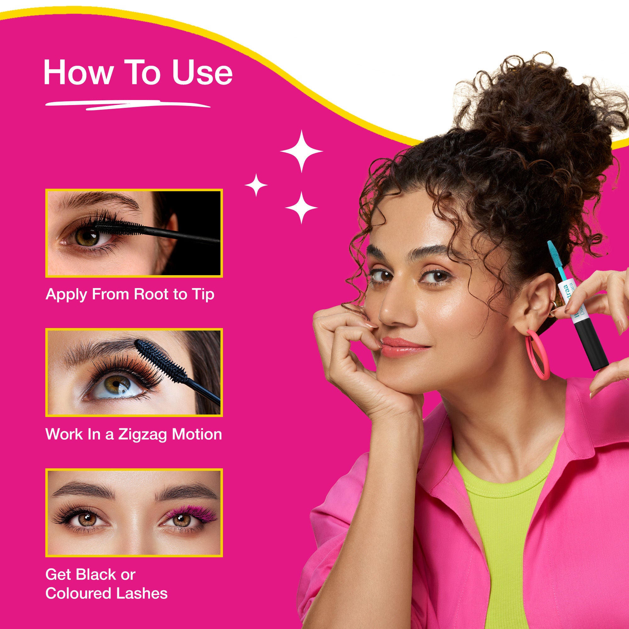 Swiss Beauty Craze It's Extraa Dual Non Flaky Mascara - 1 Red Flag - Distacart
