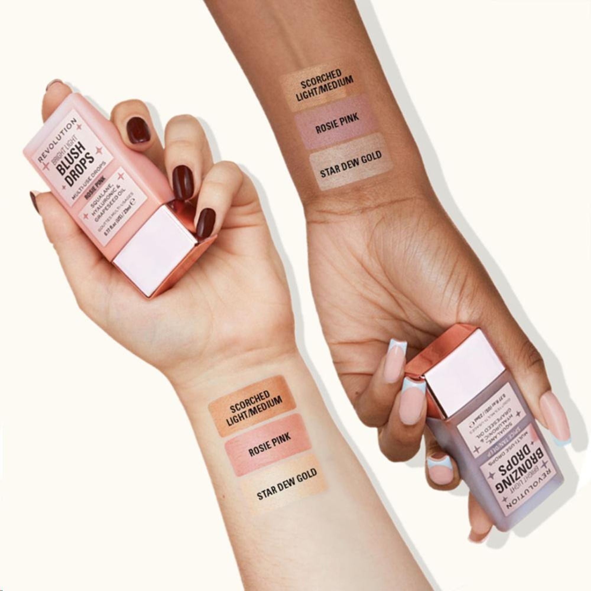 Makeup Revolution Bright Light Face Glow - Golden Star Dew