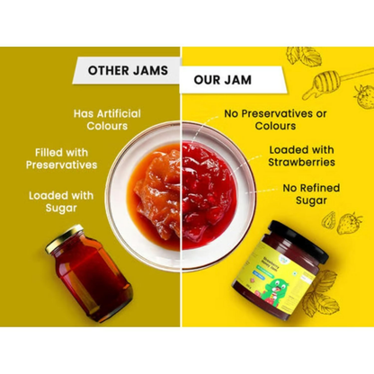 Little Joys Strawberry Honey Jam - Distacart