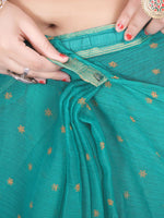 Thumbnail for Mitera Woven Design Zari Ready to Wear Saree - Distacart