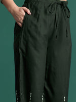 Thumbnail for Indo Era Printed Beads & Stones Kurta with Trousers