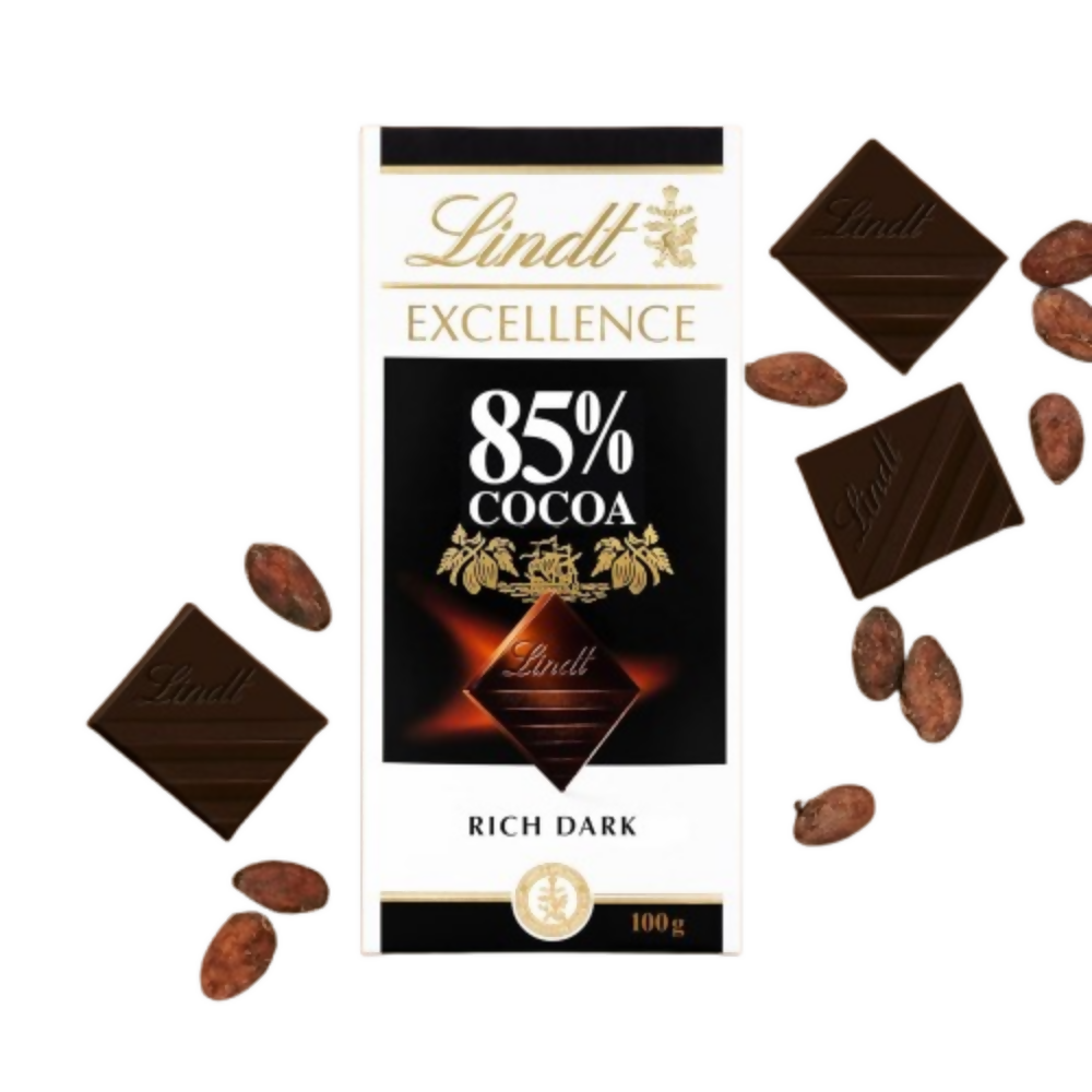 Lindt Excellence 85% Cocoa Dark Chocolate - Dista