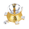 CraftVatika Brass Turtle Base Diya - Dista