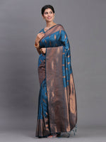 Thumbnail for Astita Silk Peach Saree