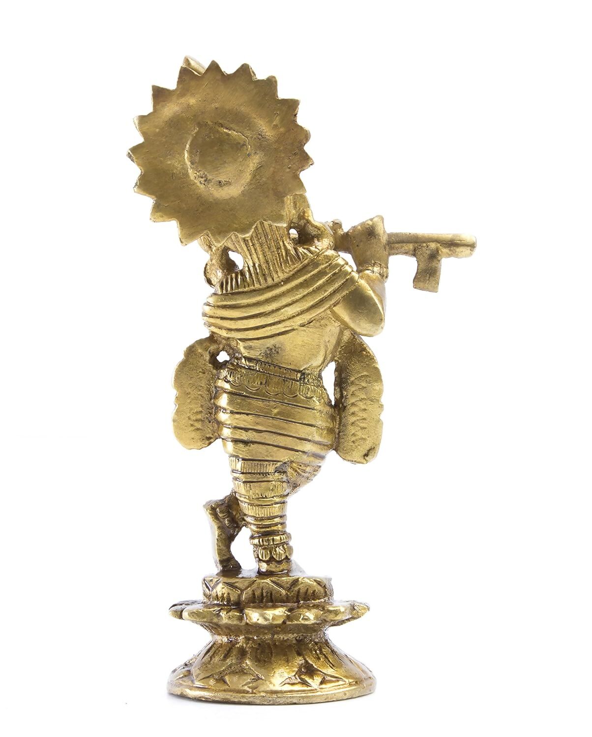 Mohan Joder Beautiful Elegant Brass Lord Krishna Statue - Distacart
