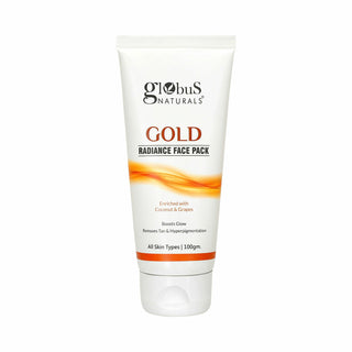 Globus Naturals Gold Radiance Anti Ageing & Brightening Face Pack