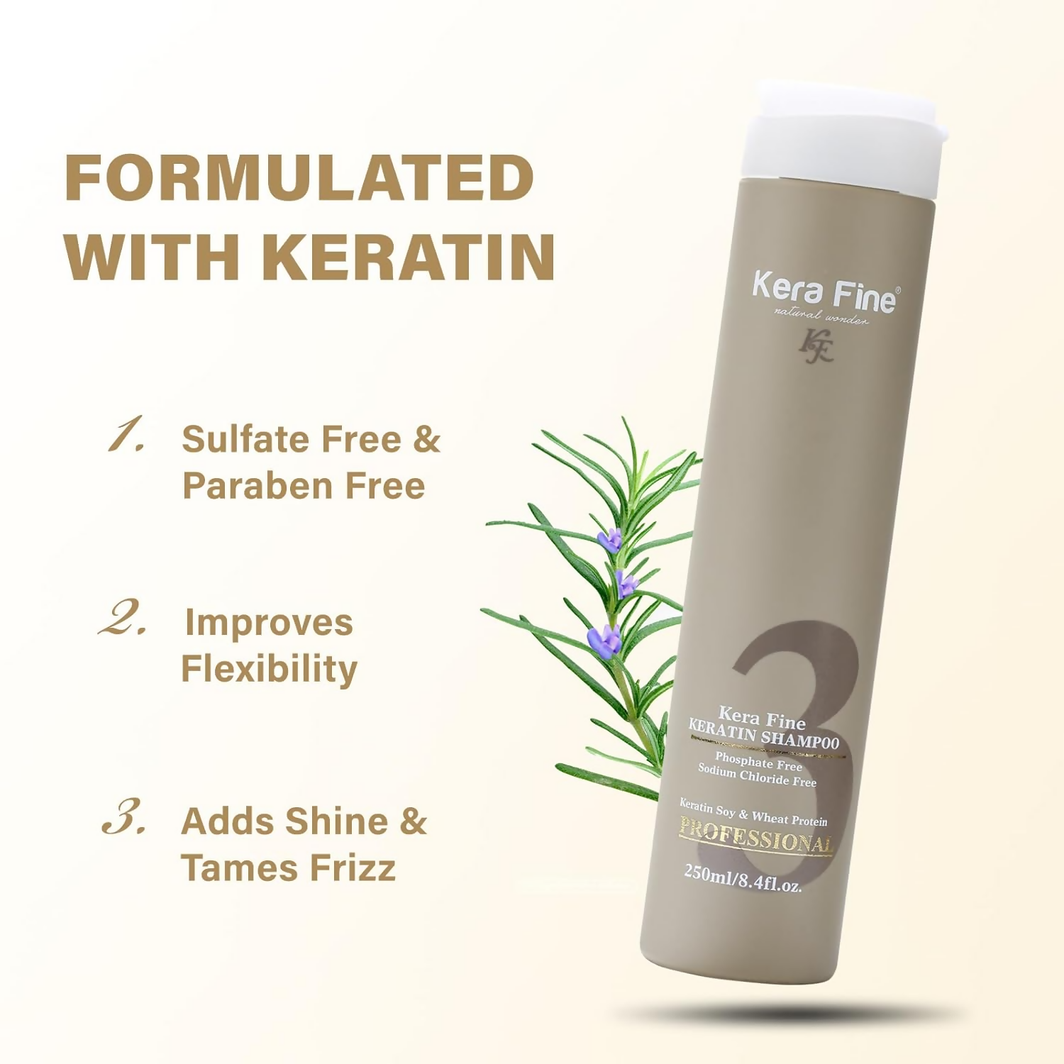 Kera Fine KF Keratin Shampoo - Distacart