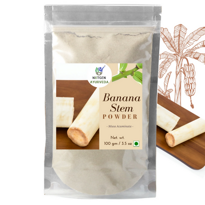 Nxtgen Ayurveda Banana Stem Powder - Distacart