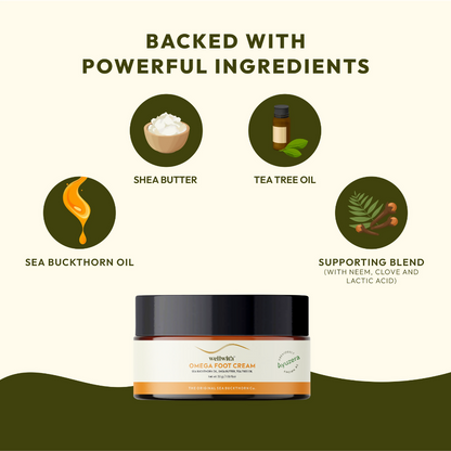 Wellwith Sea Buckthorn Foot Cream - Distacart