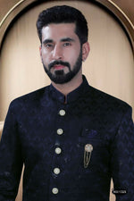 Thumbnail for Joban Fashion Men's Blue TR Kurta with Pyjama - Distacart