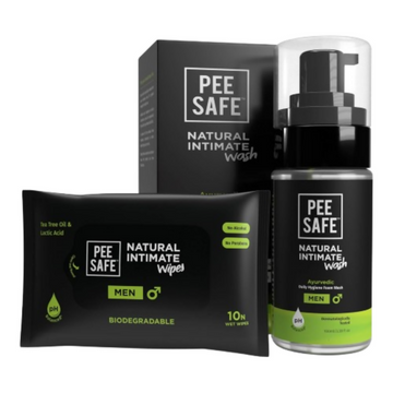 Pee Safe Intimate Wash & Intimate Wipes for Men - Dista