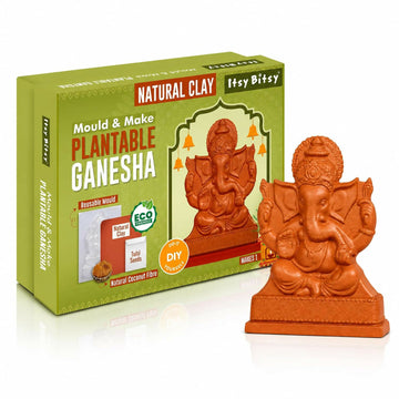 Little Birdie DIY Mould & Make Plantable Ganesha Eco-Friendly Kit - Dista