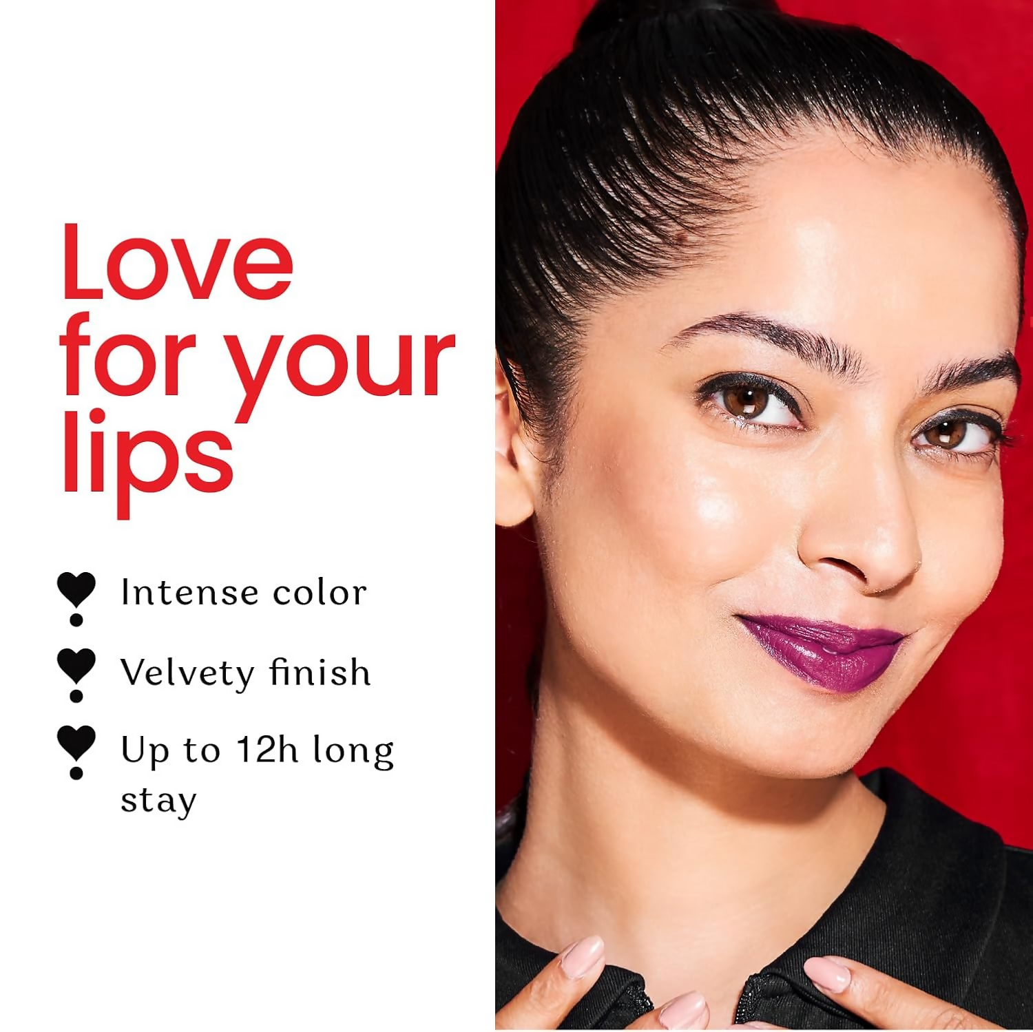 Color Cupid Velvety Intense Color 12-Hour Stay Bullet Lipstick - Rose Bloom - Distacart