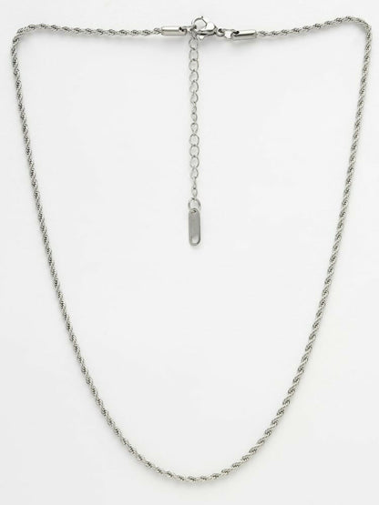 NVR Women German Silver Oxidised Chain - Distacart